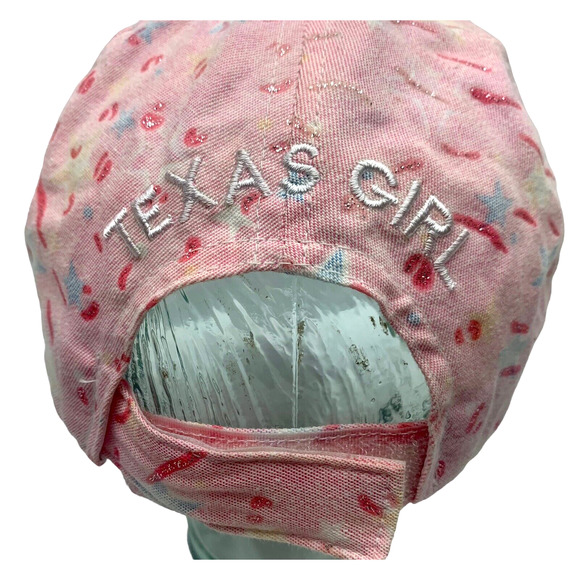 Light Pink Texas Girl Sport Cap Adjustable back - Picture 6 of 11